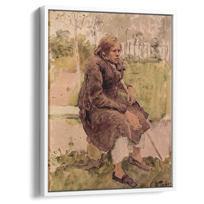 Hunchback (study) (1880) by Ilya Repin