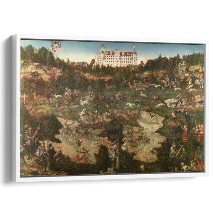 Hunt in Honour of Charles V at the Castle of Torgau (1544) by Lucas Cranach the Elder
