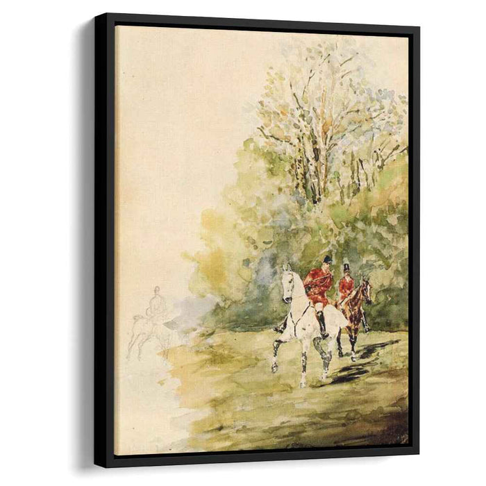 Hunting (1880) by Henri de Toulouse-Lautrec