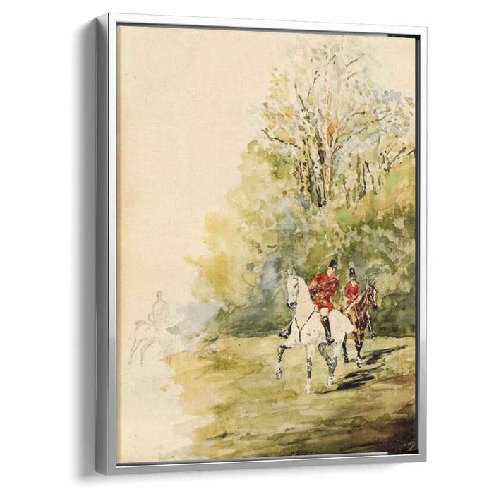 Hunting (1880) by Henri de Toulouse-Lautrec