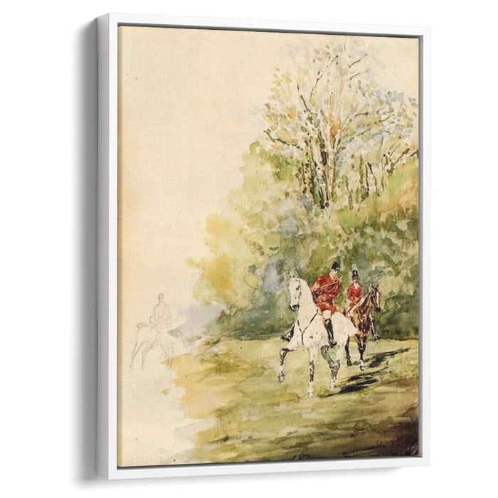 Hunting (1880) by Henri de Toulouse-Lautrec