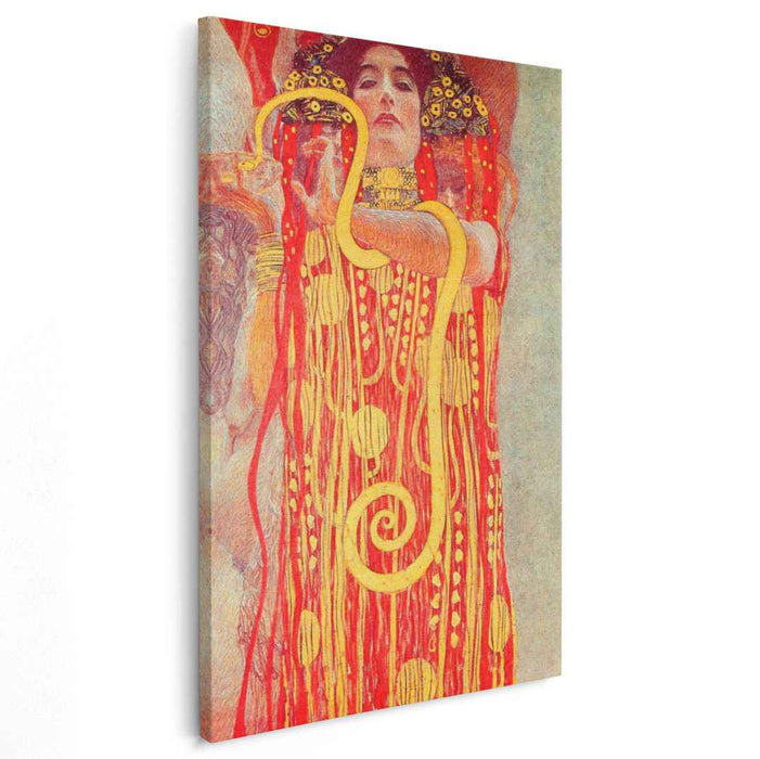 University of Vienna Ceiling Paintings (Medicine), detail showing Hygieia by Gustav Klimt