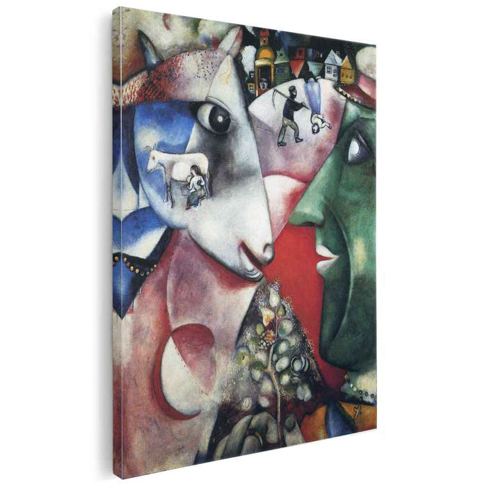 I and the Village (1911) by Marc Chagall