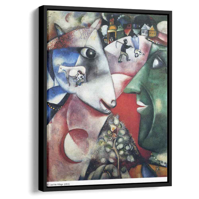 I and the Village (1911) by Marc Chagall