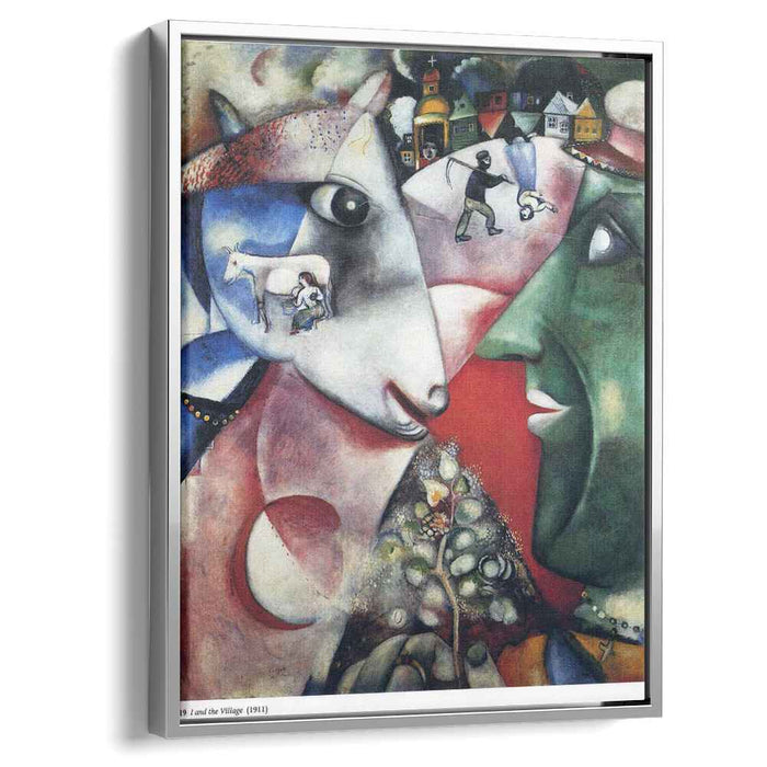 I and the Village (1911) by Marc Chagall