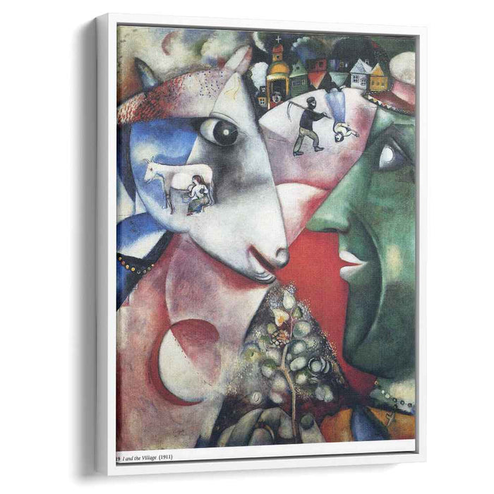 I and the Village (1911) by Marc Chagall