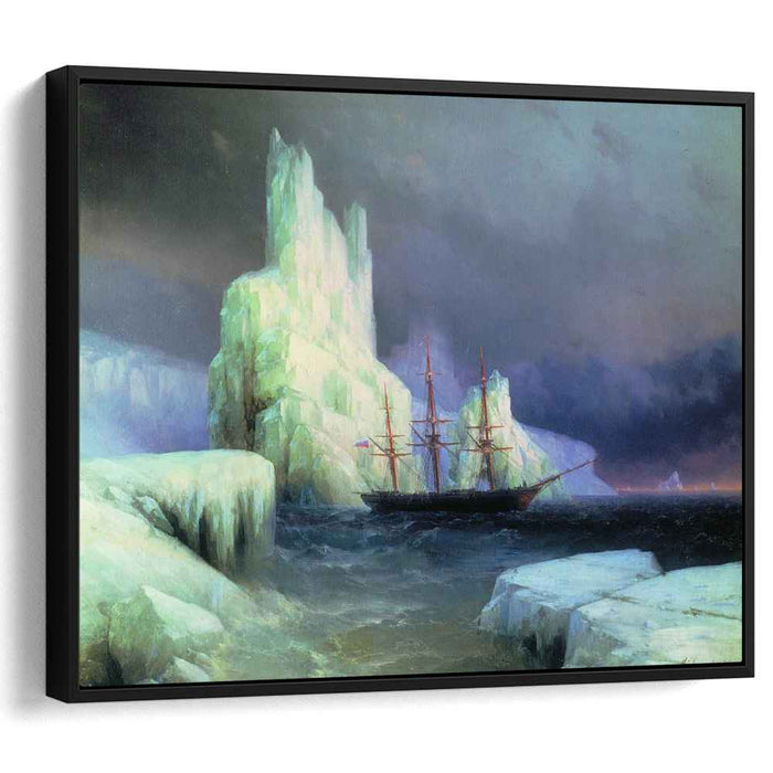 Icebergs in the Atlantic (1870) by Ivan Aivazovsky