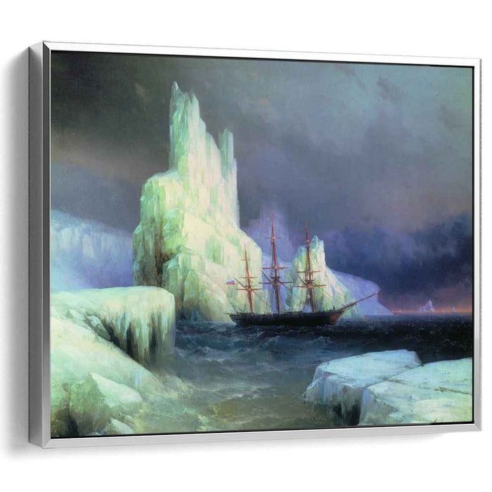 Icebergs in the Atlantic (1870) by Ivan Aivazovsky
