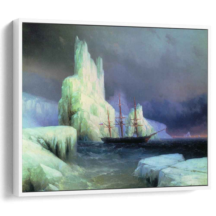 Icebergs in the Atlantic (1870) by Ivan Aivazovsky