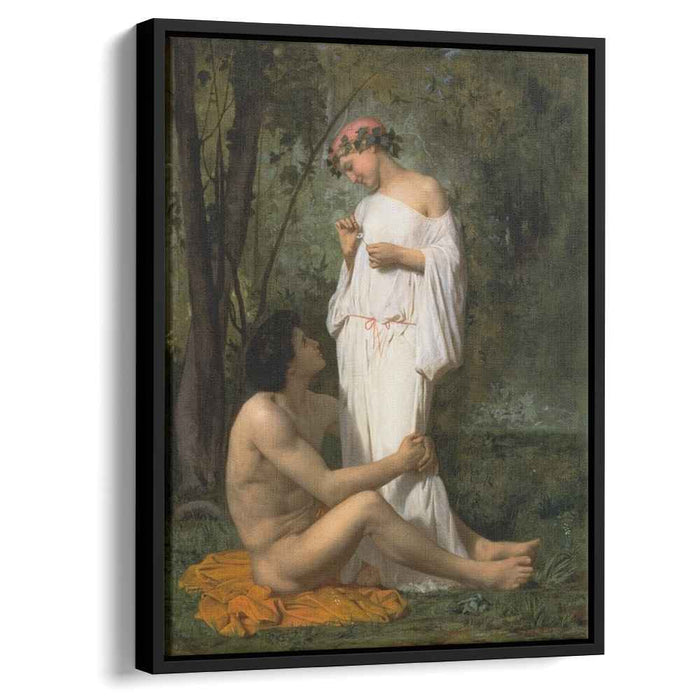 Idylle (1851) by William-Adolphe Bouguereau
