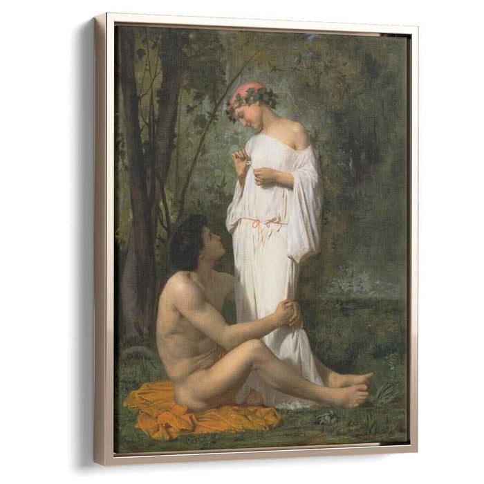 Idylle (1851) by William-Adolphe Bouguereau