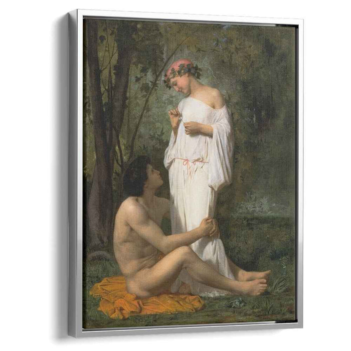 Idylle (1851) by William-Adolphe Bouguereau