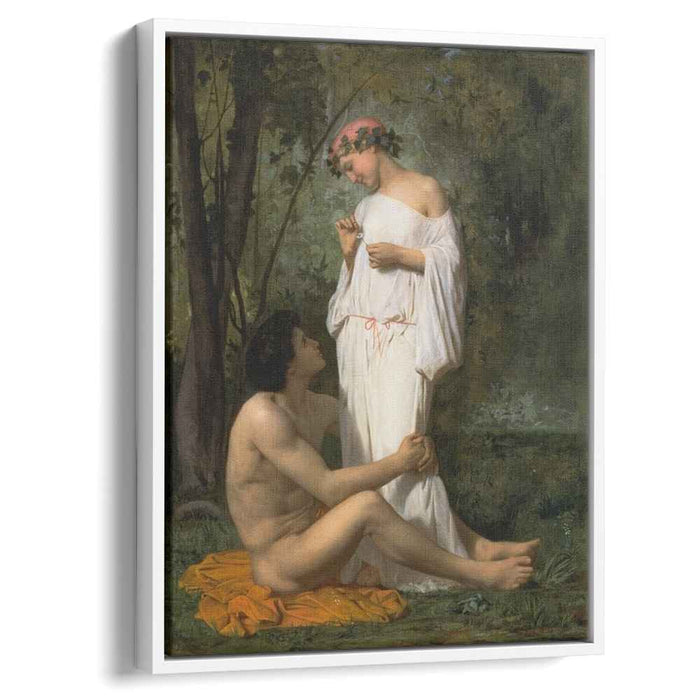 Idylle (1851) by William-Adolphe Bouguereau