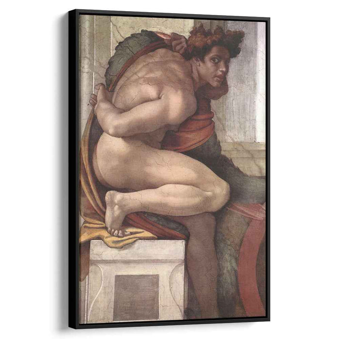 Ignudo (1509) by Michelangelo