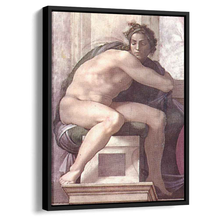 Ignudo (1509) by Michelangelo
