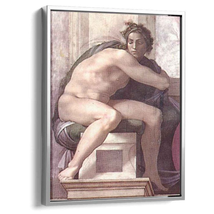 Ignudo (1509) by Michelangelo