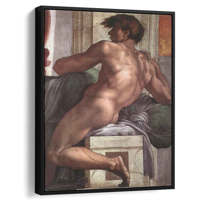 Ignudo (1509) by Michelangelo