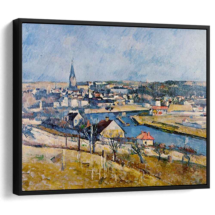 Ile de France Landscape (1880) by Paul Cezanne