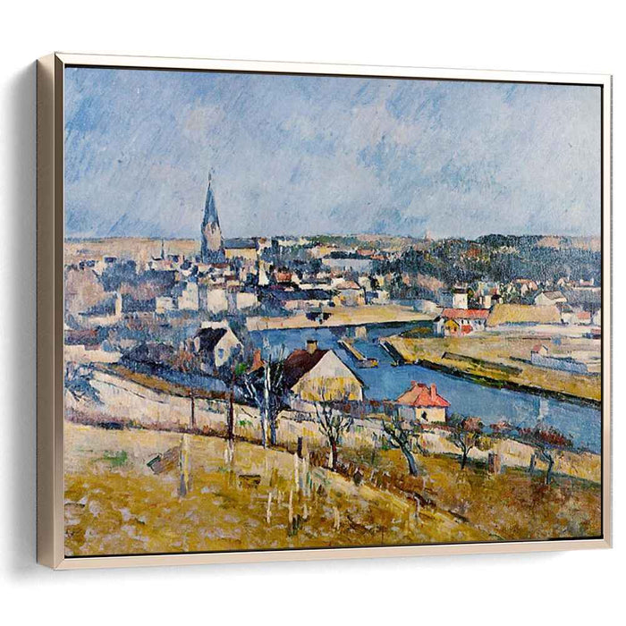 Ile de France Landscape (1880) by Paul Cezanne