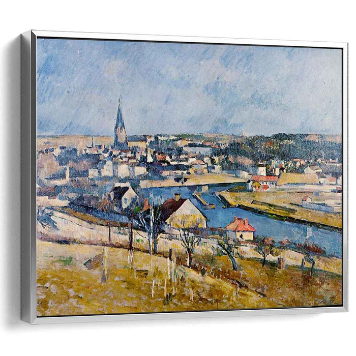 Ile de France Landscape (1880) by Paul Cezanne