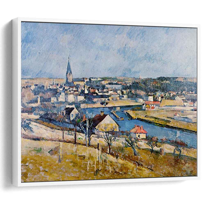 Ile de France Landscape (1880) by Paul Cezanne