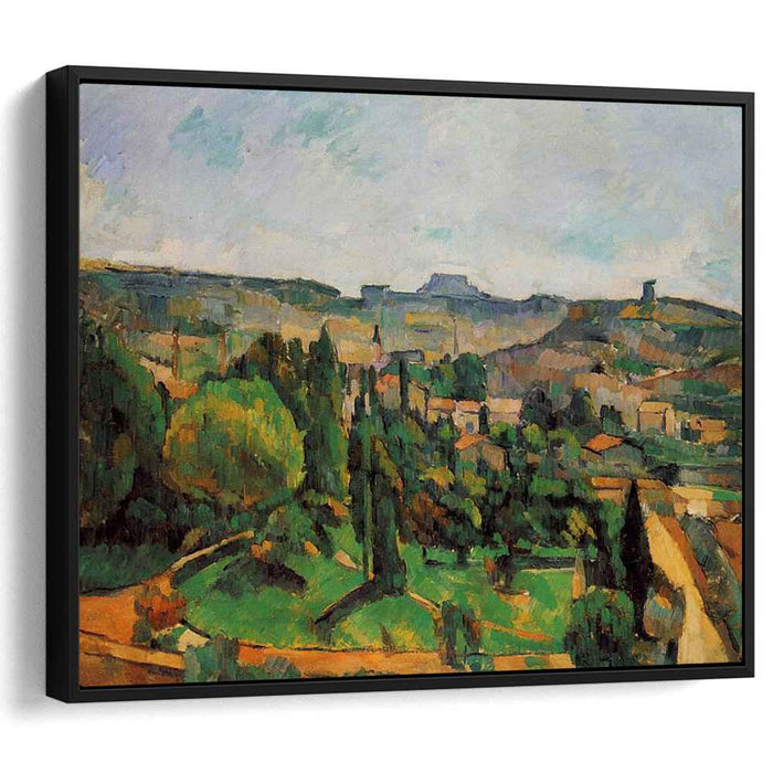 Ile de France Landscape (1880) by Paul Cezanne