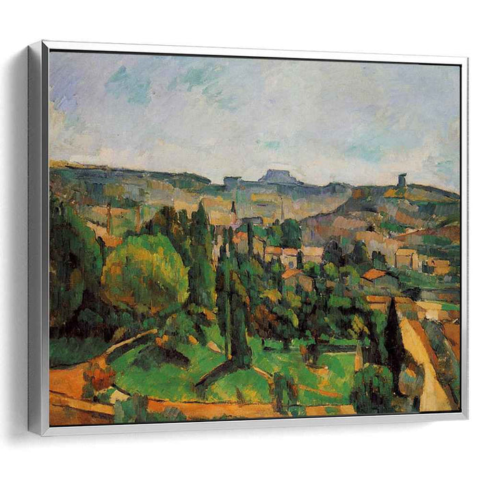 Ile de France Landscape (1880) by Paul Cezanne