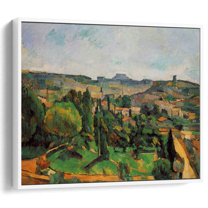 Ile de France Landscape (1880) by Paul Cezanne