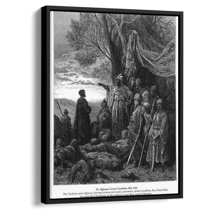 Ilghazy Gives Gauthier His Life by Gustave Dore