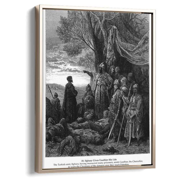 Ilghazy Gives Gauthier His Life by Gustave Dore
