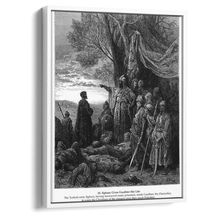 Ilghazy Gives Gauthier His Life by Gustave Dore