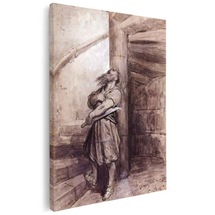 Illustration For Charles Perraults Bluebeard (1868) by Gustave Dore