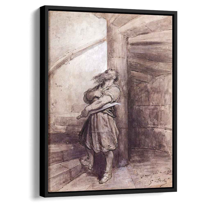 Illustration For Charles Perraults Bluebeard (1868) by Gustave Dore