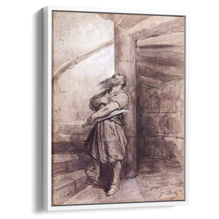 Illustration For Charles Perraults Bluebeard (1868) by Gustave Dore