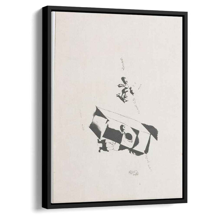 Illustration for review "Troyer/Courant" (1922) by Marc Chagall