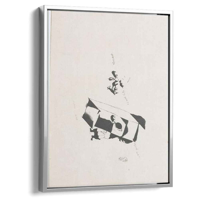 Illustration for review "Troyer/Courant" (1922) by Marc Chagall