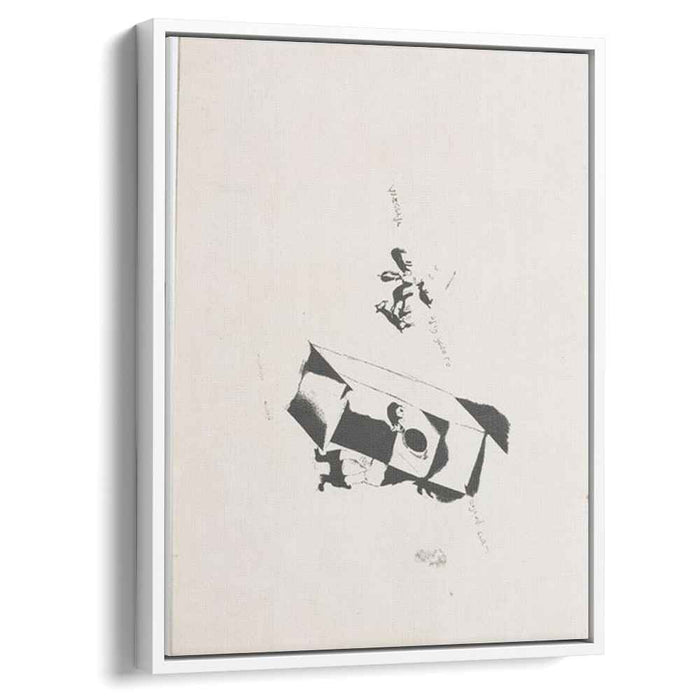 Illustration for review "Troyer/Courant" (1922) by Marc Chagall