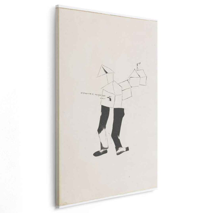 Illustration for review "Troyer/Courant" (1922) by Marc Chagall