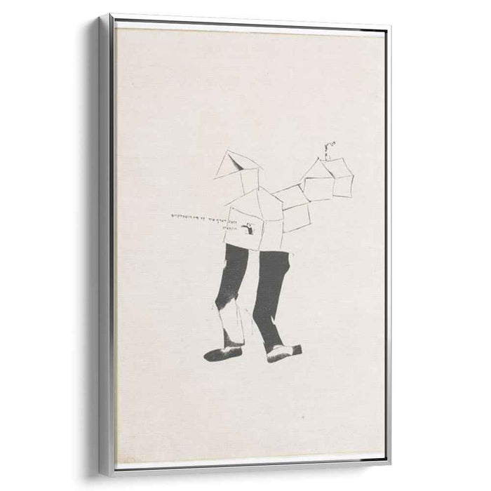 Illustration for review "Troyer/Courant" (1922) by Marc Chagall