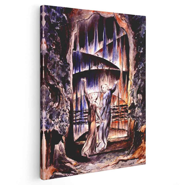 Illustration to Dante's Divine Comedy by William Blake