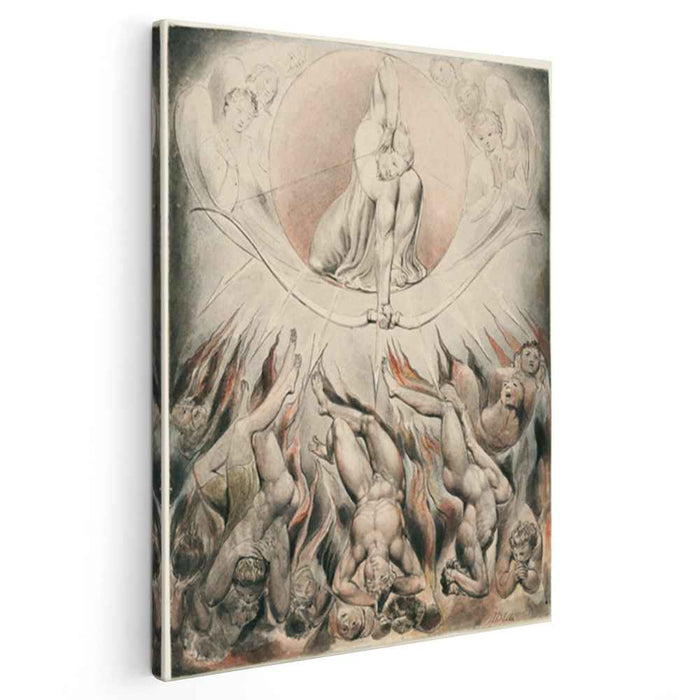 Illustration to Milton`s Paradise Lost (1807) by William Blake