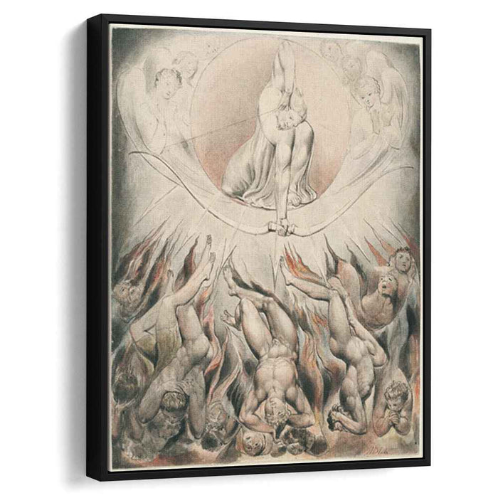 Illustration to Milton`s Paradise Lost (1807) by William Blake