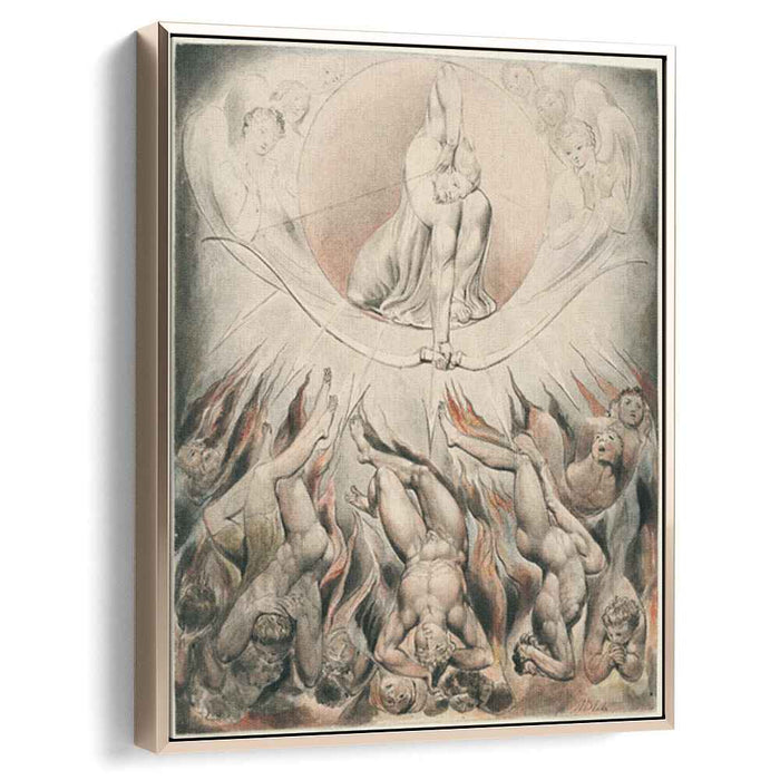 Illustration to Milton`s Paradise Lost (1807) by William Blake