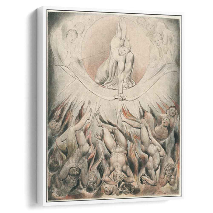 Illustration to Milton`s Paradise Lost (1807) by William Blake