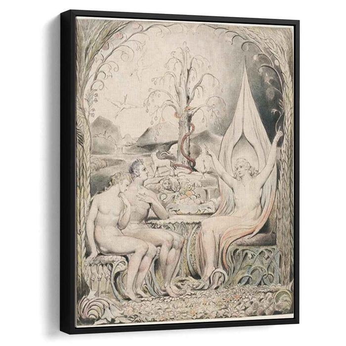 Illustration to Milton`s Paradise Lost (1807) by William Blake