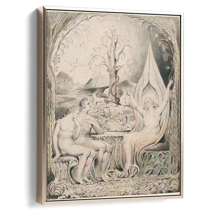 Illustration to Milton`s Paradise Lost (1807) by William Blake