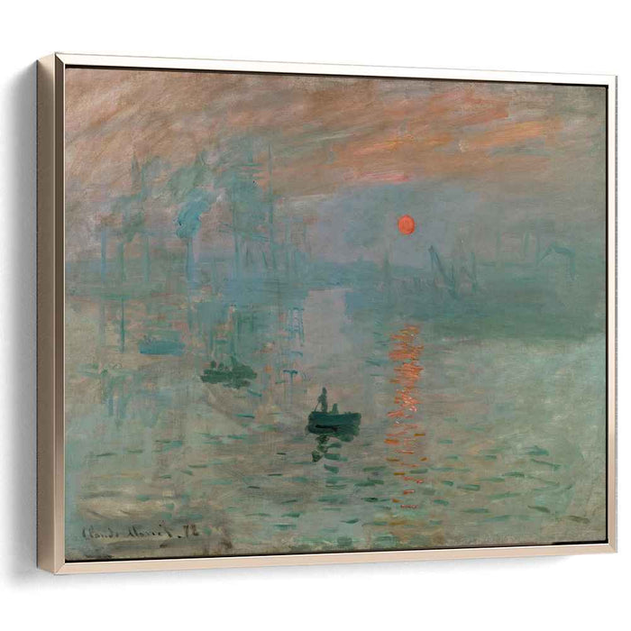 Impression, sunrise by Claude Monet
