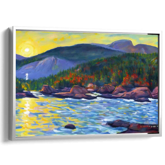 Impressionism Acadia National Park #123