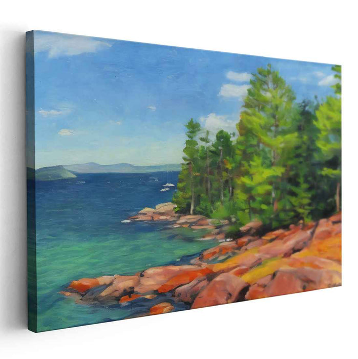 Impressionism Acadia National Park #124