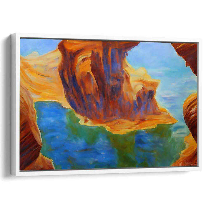 Serenade of Soft Hues: Impressionist Landscape with Tranquil Waters